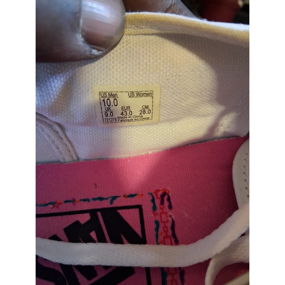 VANS‎ Ashley Luka x Authentic OTW Gallery - Pride Size Men 10 Women 8.5 - Picture 8 of 8